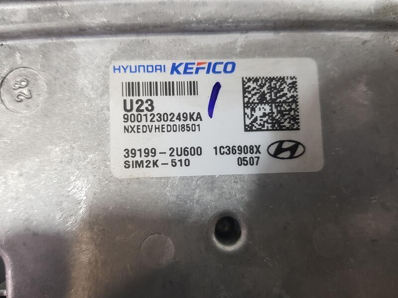 Recambio de centralita motor uce para kia sportage v (nq5) 1.6 crdi mhev referencia OEM IAM 391112U895  