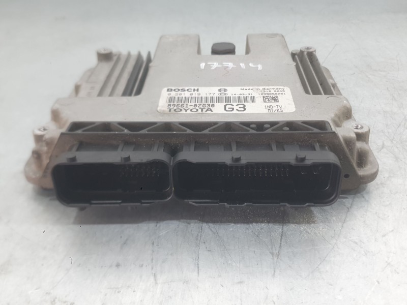 Recambio de centralita motor uce para toyota auris (_e18_) 1.4 d-4d (nde180_) referencia OEM IAM 896610ZG30  