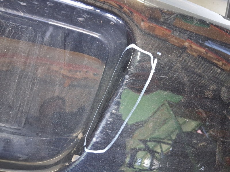Recambio de paragolpes trasero para volkswagen golf vi (5k1) 1.6 tdi referencia OEM IAM 5K6807421GRU  