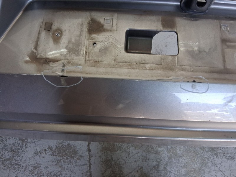 Recambio de paragolpes trasero para citroën c-elysee (dd_) 1.6 bluehdi 100 referencia OEM IAM 1621681380 ROZADO 