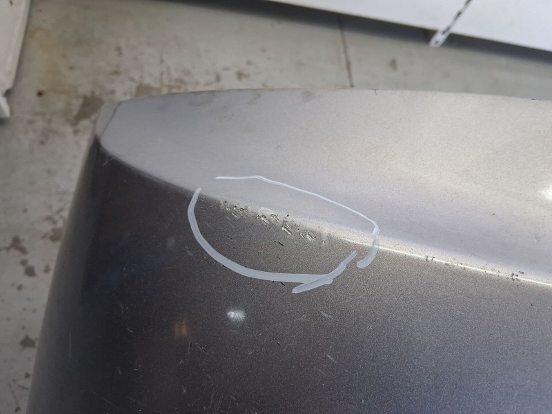 Recambio de paragolpes trasero para citroën c-elysee (dd_) 1.6 bluehdi 100 referencia OEM IAM 1621681380 ROZADO 