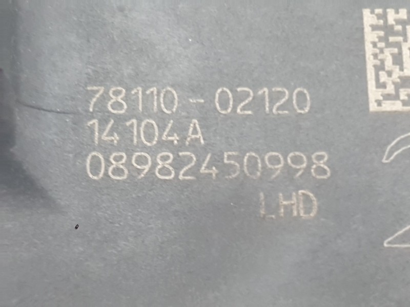 Recambio de potenciometro pedal para toyota auris (_e18_) 1.4 d-4d (nde180_) referencia OEM IAM 781100W040  