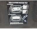 Recambio de bandeja trasera para toyota auris (_e18_) 1.4 d-4d (nde180_) referencia OEM IAM 6433002D30C0  
