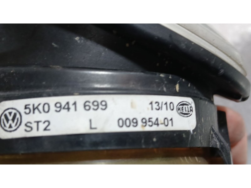 Recambio de faro antiniebla izquierdo para volkswagen golf vi (5k1) 1.6 tdi referencia OEM IAM 5K0941699F  