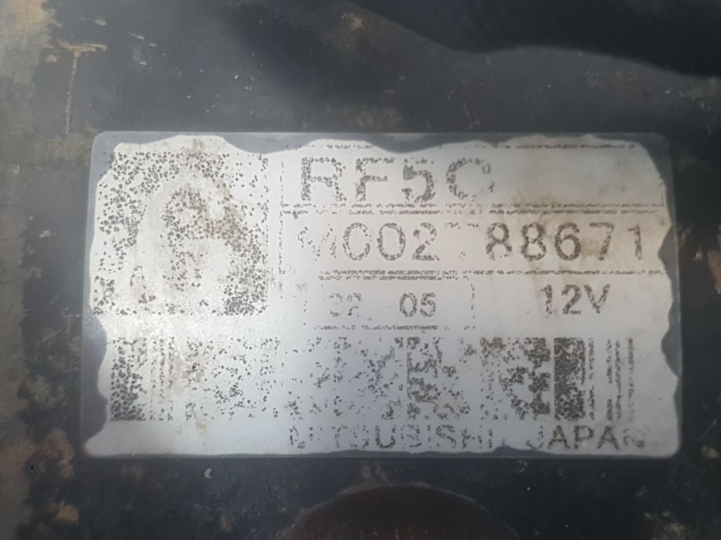 Recambio de motor arranque para mazda 6 sedán (gg) 2.0 di (gg14) referencia OEM IAM RF5C18400  
