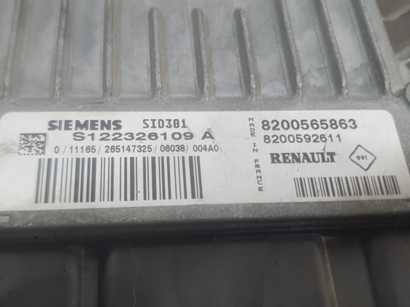 Recambio de centralita motor uce para renault megane ii (bm0/1_, cm0/1_) 1.5 dci (bm1e, cm1e) referencia OEM IAM   