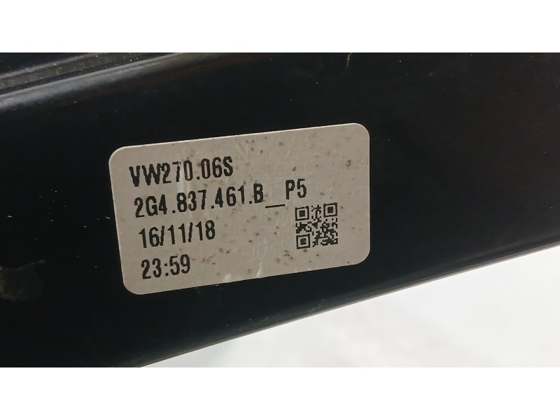 Recambio de elevalunas delantero izquierdo para volkswagen polo vi (aw1, bz1, ae1) 1.0 tsi referencia OEM IAM 2G4837461D  