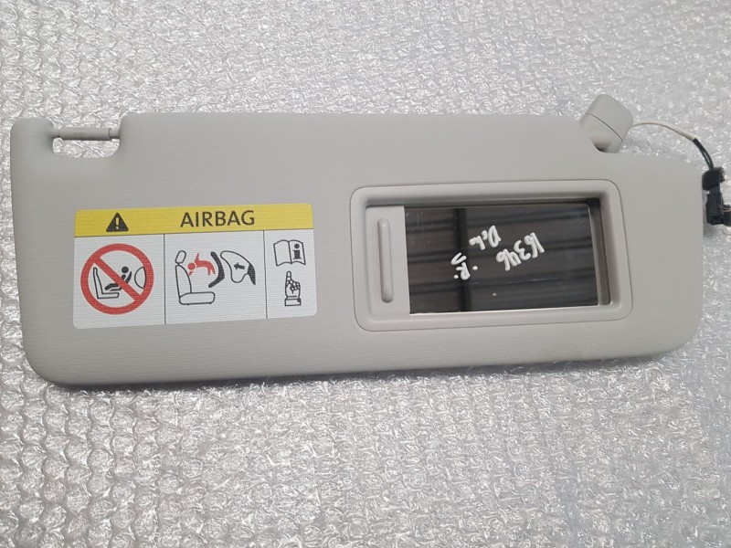 Recambio de parasol derecho para volkswagen polo advance referencia OEM IAM 6R0857552AL2F4  
