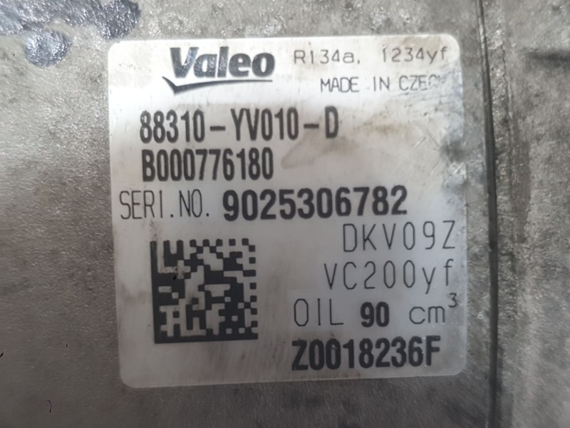 Recambio de compresor aire acondicionado para toyota aygo (_b4_) 1.0 vvti (kgb40) referencia OEM IAM 88310YV010  