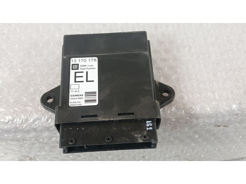 Recambio de modulo electronico para opel vectra c berlina comfort referencia OEM IAM 13170178 SIEMENS 5WK46005