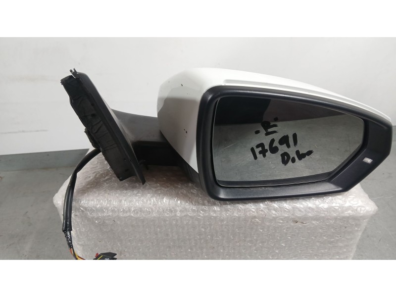 Recambio de retrovisor derecho para volkswagen polo vi (aw1, bz1, ae1) 1.0 tsi referencia OEM IAM 2G1857508N9B9 ELECTRICO 
