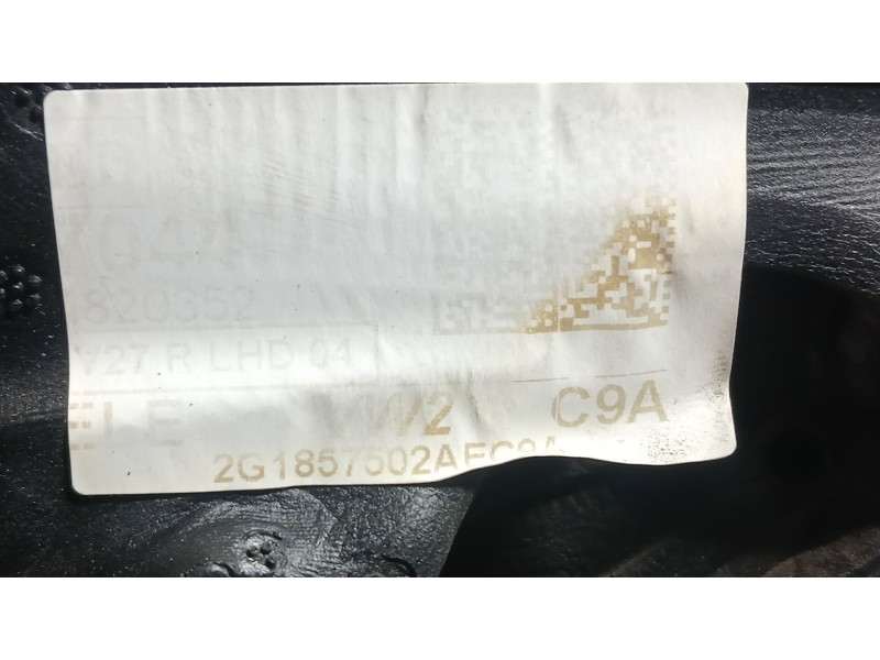 Recambio de retrovisor derecho para volkswagen polo vi (aw1, bz1, ae1) 1.0 tsi referencia OEM IAM 2G1857508N9B9 ELECTRICO 