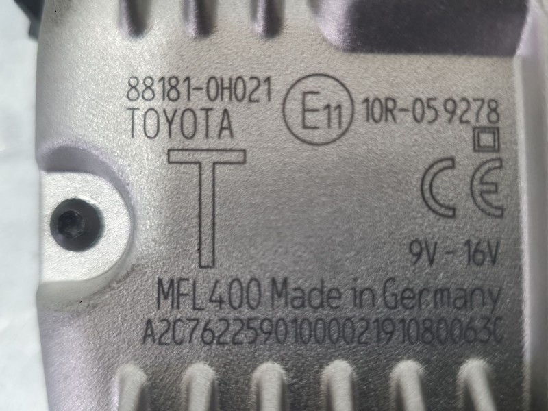Recambio de camara para toyota aygo (_b4_) 1.0 vvti (kgb40) referencia OEM IAM   