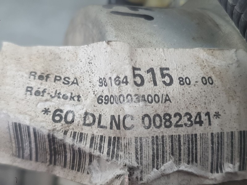 Recambio de cremallera direccion para citroën c-elysee (dd_) 1.6 bluehdi 100 referencia OEM IAM 1638029680  