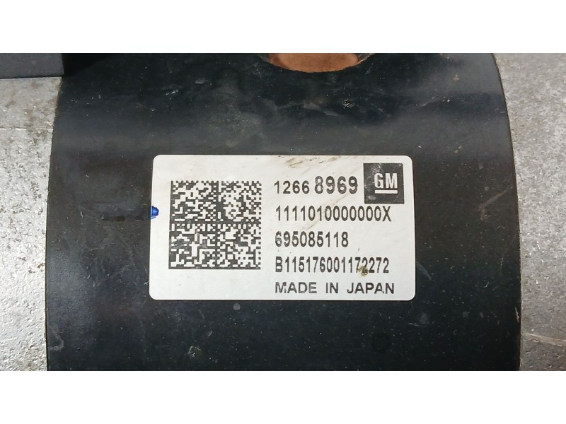 Recambio de motor arranque para opel astra k (b16) 1.4 turbo (68) referencia OEM IAM 12668969 95521019 