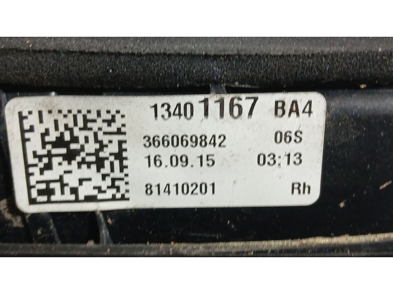 Recambio de piloto trasero derecho interior para opel astra k (b16) 1.4 turbo (68) referencia OEM IAM 39098795  