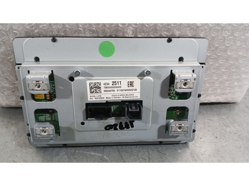 Recambio de sistema navegacion gps para opel astra k (b16) 1.4 turbo (68) referencia OEM IAM   
