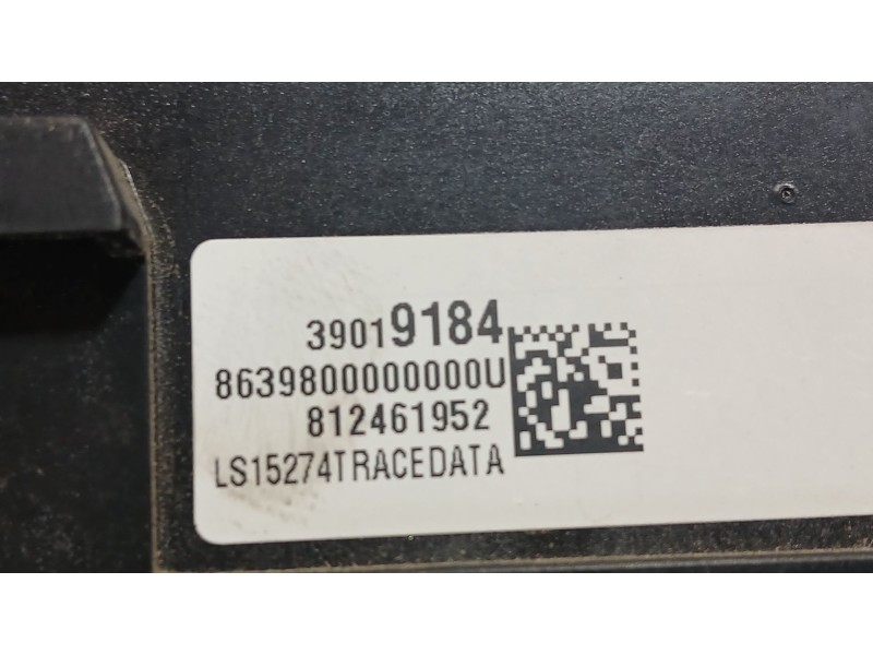 Recambio de caja reles / fusibles para opel astra k (b16) 1.4 turbo (68) referencia OEM IAM 39107275  
