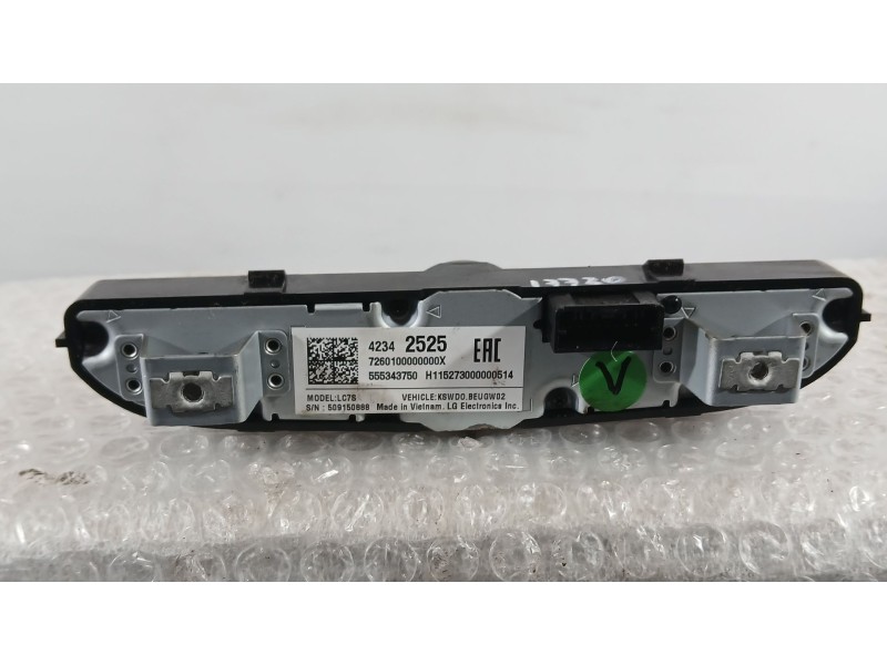 Recambio de mando radio para opel astra k (b16) 1.4 turbo (68) referencia OEM IAM   