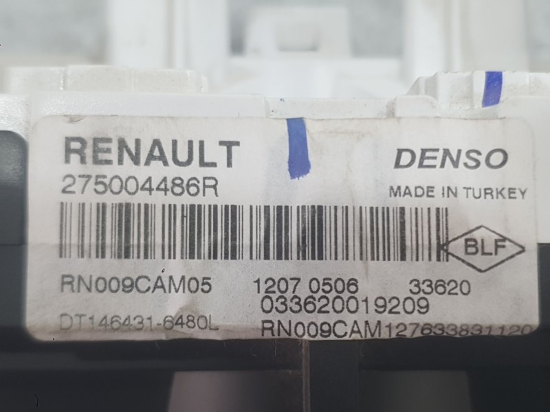 Recambio de mando calefaccion / aire acondicionado para renault clio v (b7_) 1.5 blue dci 85 (b7ag) referencia OEM IAM 275004486