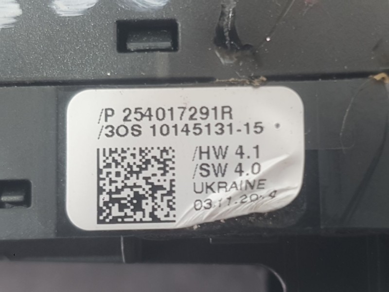 Recambio de mando elevalunas delantero izquierdo para renault clio v (b7_) 1.5 blue dci 85 (b7ag) referencia OEM IAM 254107073R 