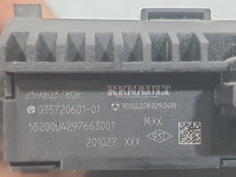 Recambio de mando multifuncion para renault clio v (b7_) 1.5 blue dci 85 (b7ag) referencia OEM IAM 259803780R  