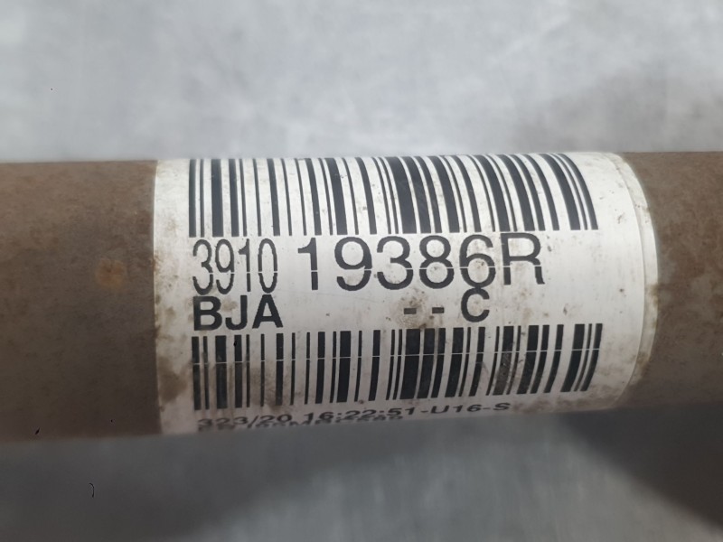 Recambio de transmision delantera izquierda para renault clio v (b7_) 1.5 blue dci 85 (b7ag) referencia OEM IAM 391019386R  