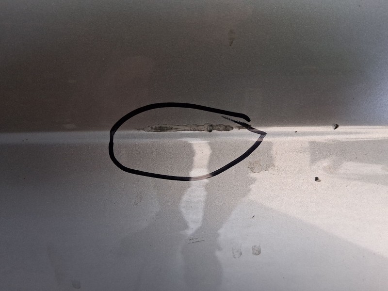 Recambio de puerta trasera izquierda para audi a3 sportback (8pa) 2.0 tdi 16v referencia OEM IAM 8P4833051A ROZADA 