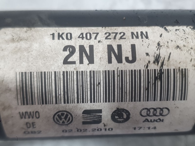 Recambio de transmision delantera derecha para volkswagen golf vi (5k1) 1.2 tsi referencia OEM IAM 1K0407272QM  