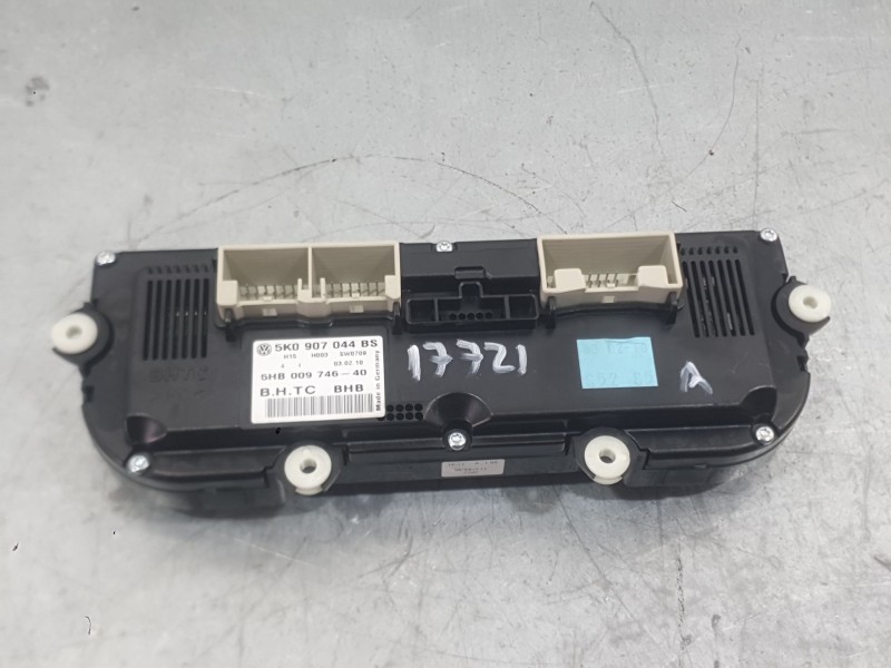 Recambio de mando climatizador para volkswagen golf vi (5k1) 1.2 tsi referencia OEM IAM 5K0907044HAZJU  