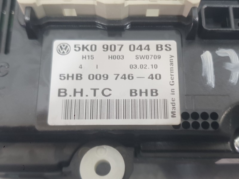 Recambio de mando climatizador para volkswagen golf vi (5k1) 1.2 tsi referencia OEM IAM 5K0907044HAZJU  