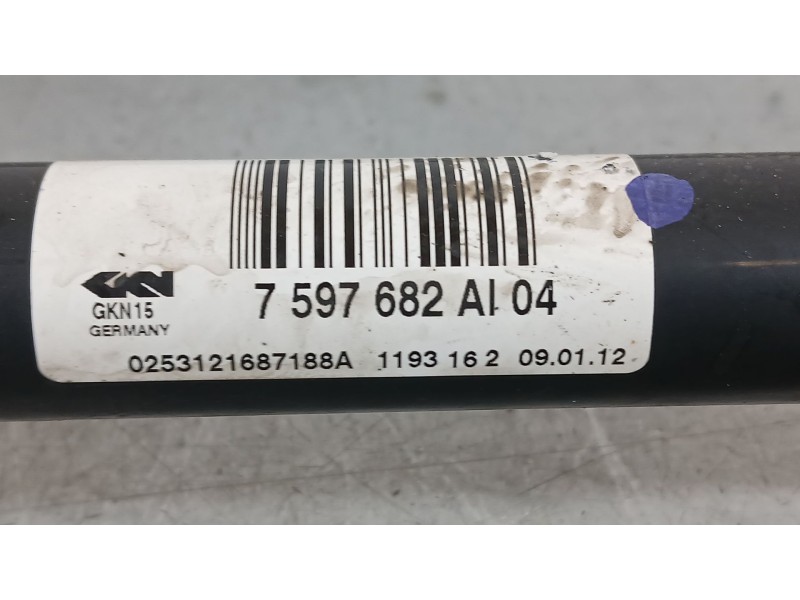 Recambio de transmision trasera derecha para bmw 1 (f20) 118 d referencia OEM IAM 33208680348  