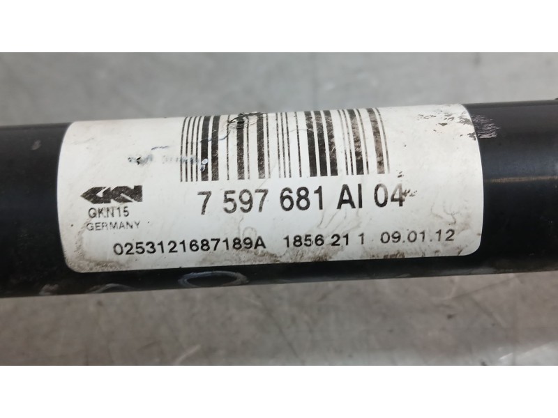 Recambio de transmision trasera izquierda para bmw 1 (f20) 118 d referencia OEM IAM 33208680347  