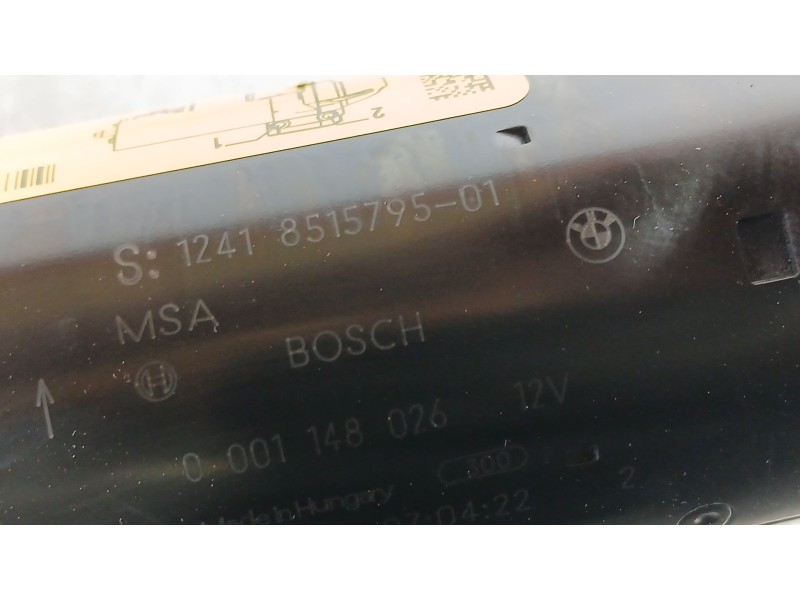 Recambio de motor arranque para bmw 1 (f20) 118 d referencia OEM IAM 12418587708 12417638192 