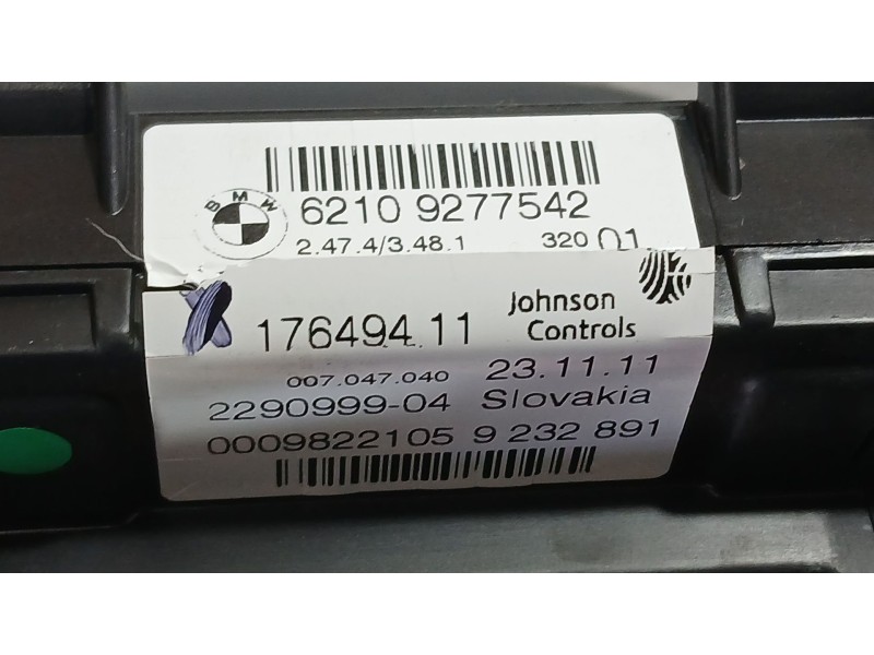 Recambio de cuadro instrumentos para bmw 1 (f20) 118 d referencia OEM IAM 51459270595  