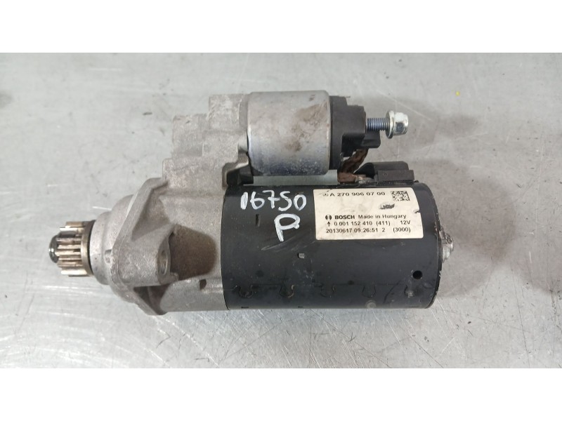 Recambio de motor arranque para mercedes-benz cla (w117) cla 200 referencia OEM IAM A2709060700 BOSCH 0001152410 