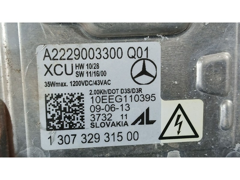 Recambio de centralita faro para mercedes-benz cla (w117) cla 200 referencia OEM IAM   