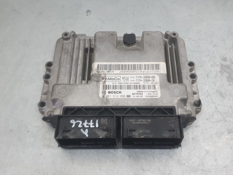 Recambio de centralita motor uce para ford focus iii 1.0 ecoboost referencia OEM IAM 1920995  