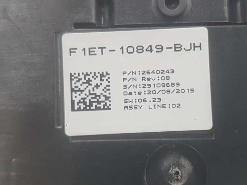 Recambio de cuadro instrumentos para ford focus iii 1.0 ecoboost referencia OEM IAM 1942142  