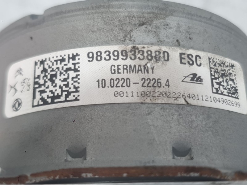 Recambio de abs para peugeot 2008 ii (ud_, us_, uy_, uj_, ur_, uc_) 1.5 bluehdi 110 (udyhsk) referencia OEM IAM 1686632780  