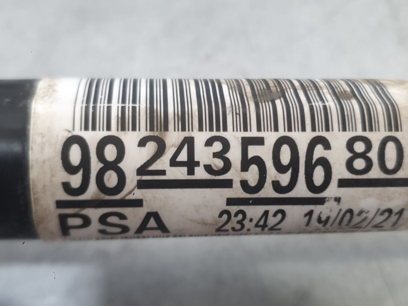 Recambio de transmision delantera derecha para peugeot 2008 ii (ud_, us_, uy_, uj_, ur_, uc_) 1.5 bluehdi 110 (udyhsk) referenci