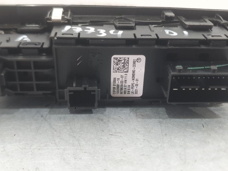 Recambio de mando elevalunas delantero izquierdo para peugeot 2008 ii (ud_, us_, uy_, uj_, ur_, uc_) 1.5 bluehdi 110 (udyhsk) re