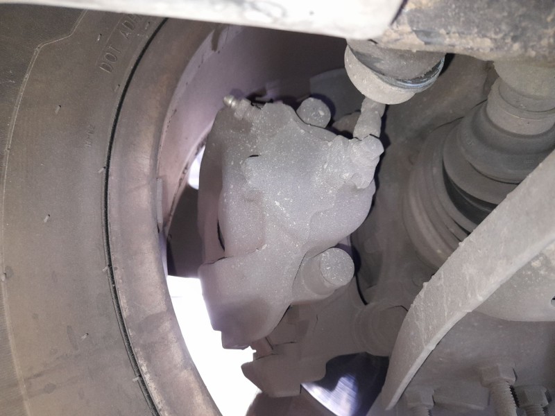 Recambio de pinza freno delantera derecha para volkswagen tiguan (5n_) 2.0 tdi referencia OEM IAM 5N0615124  