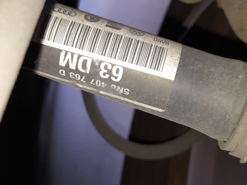 Recambio de transmision delantera izquierda para volkswagen tiguan (5n_) 2.0 tdi referencia OEM IAM 5N0407763D 5N0407761FX 