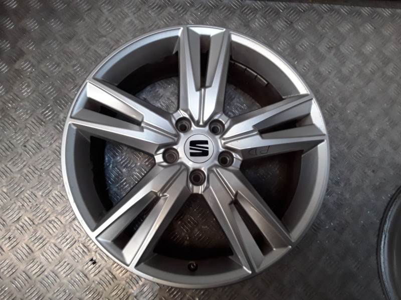 Recambio de juego llantas aluminio para seat ateca fr (kh7, khp) 2.0 tdi referencia OEM IAM 7X18 5 TORN ET45  ALUMINIO