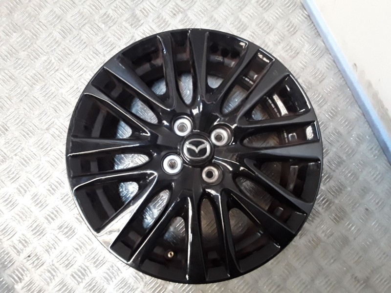 Recambio de juego llantas aluminio para mazda 2 hatchback (dl, dj) 1.5 skyactiv-g referencia OEM IAM 5.5X16 4 TORN ET40 ROZADAS 