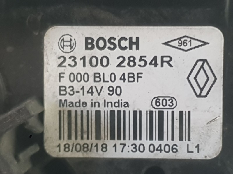 Recambio de alternador para dacia sandero ii (b8_) tce 90 (b8m1, b8ma) referencia OEM IAM VERE8411  