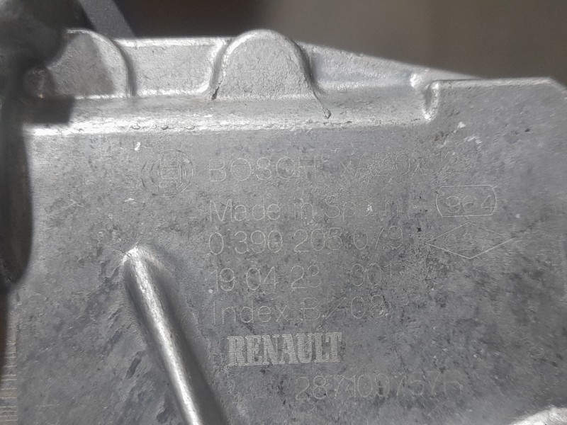 Recambio de motor limpia trasero para nissan micra v (k14) 1.0 referencia OEM IAM 0390205079 287409757R BOSCH