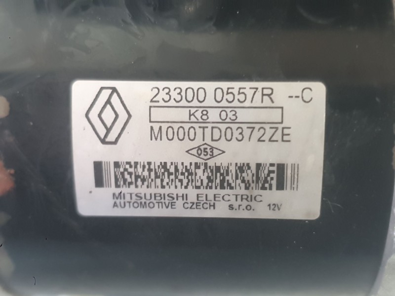 Recambio de motor arranque para dacia sandero ii (b8_) tce 90 (b8m1, b8ma) referencia OEM IAM 233000557R  