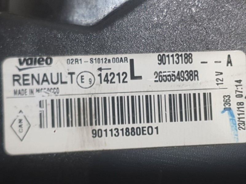 Recambio de piloto trasero izquierdo para dacia sandero ii (b8_) tce 90 (b8m1, b8ma) referencia OEM IAM 265550577R  